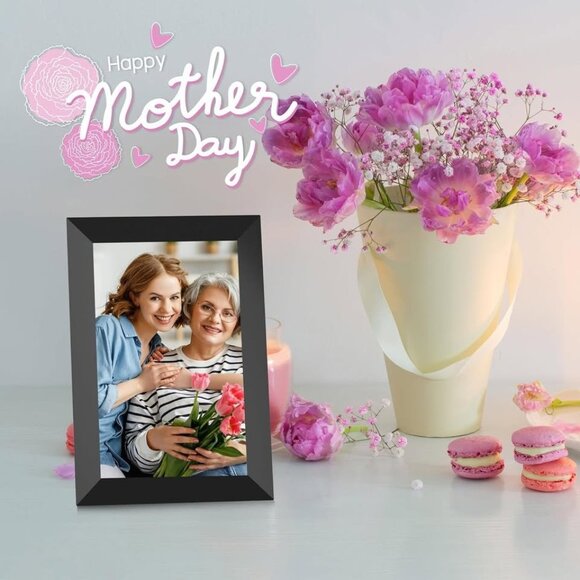 Frameo 10.1" WiFi Digital Picture Frame HD Touch Screen App Sharing Gift home - Picture 4 of 10